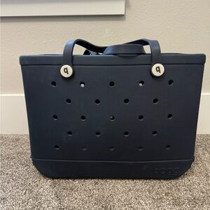 Navy Bogg Bag